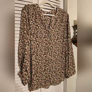 Zac & Rachel Multicolor Floral Blouse